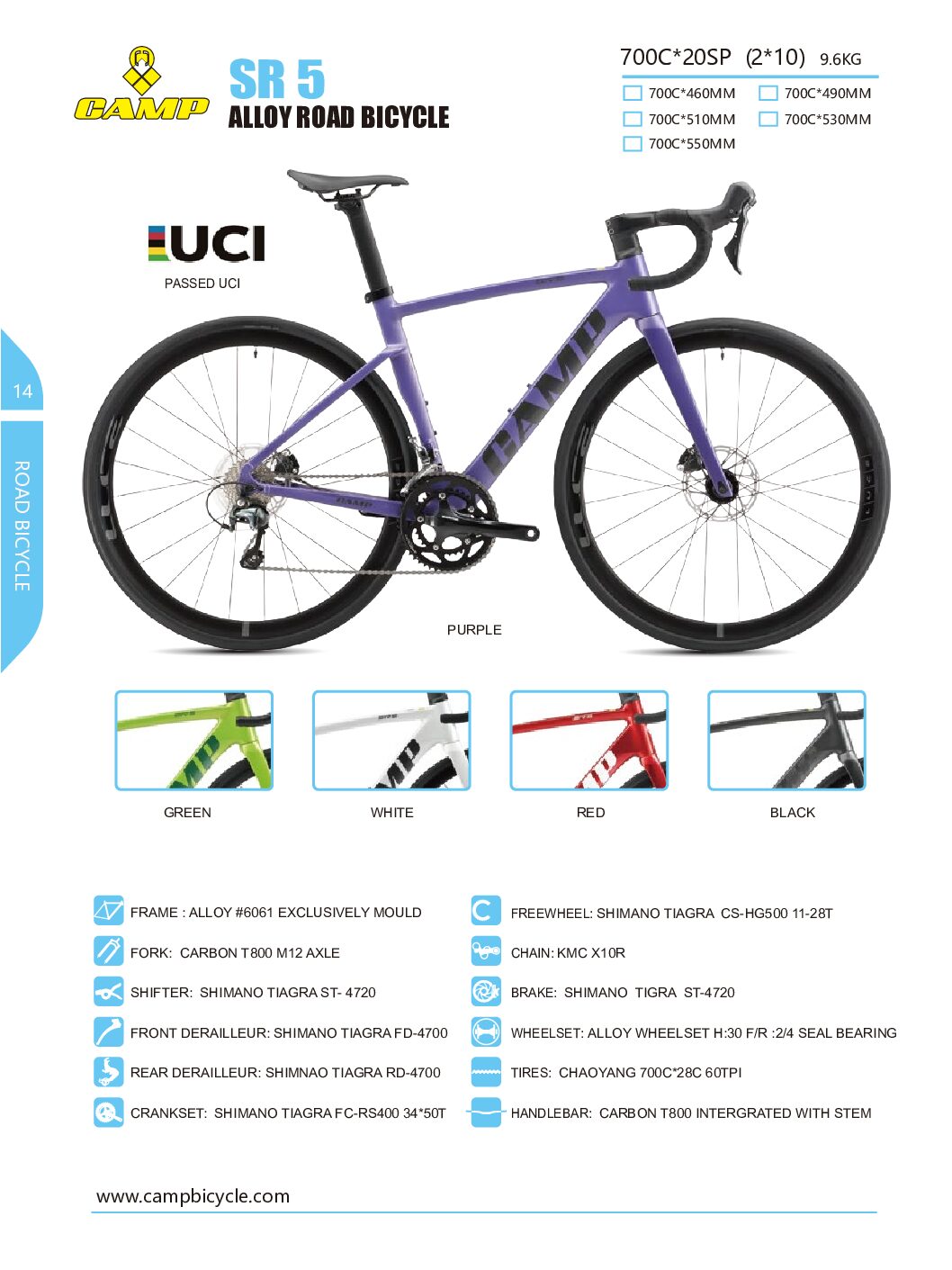 SR5 CAMP BIKES