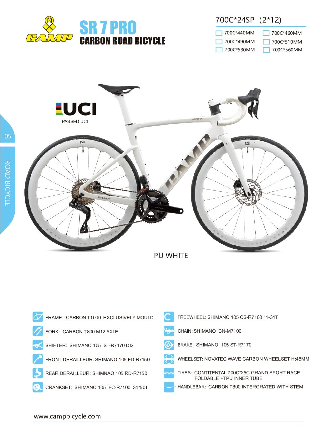 SR7PRO  CAMP BIKES
