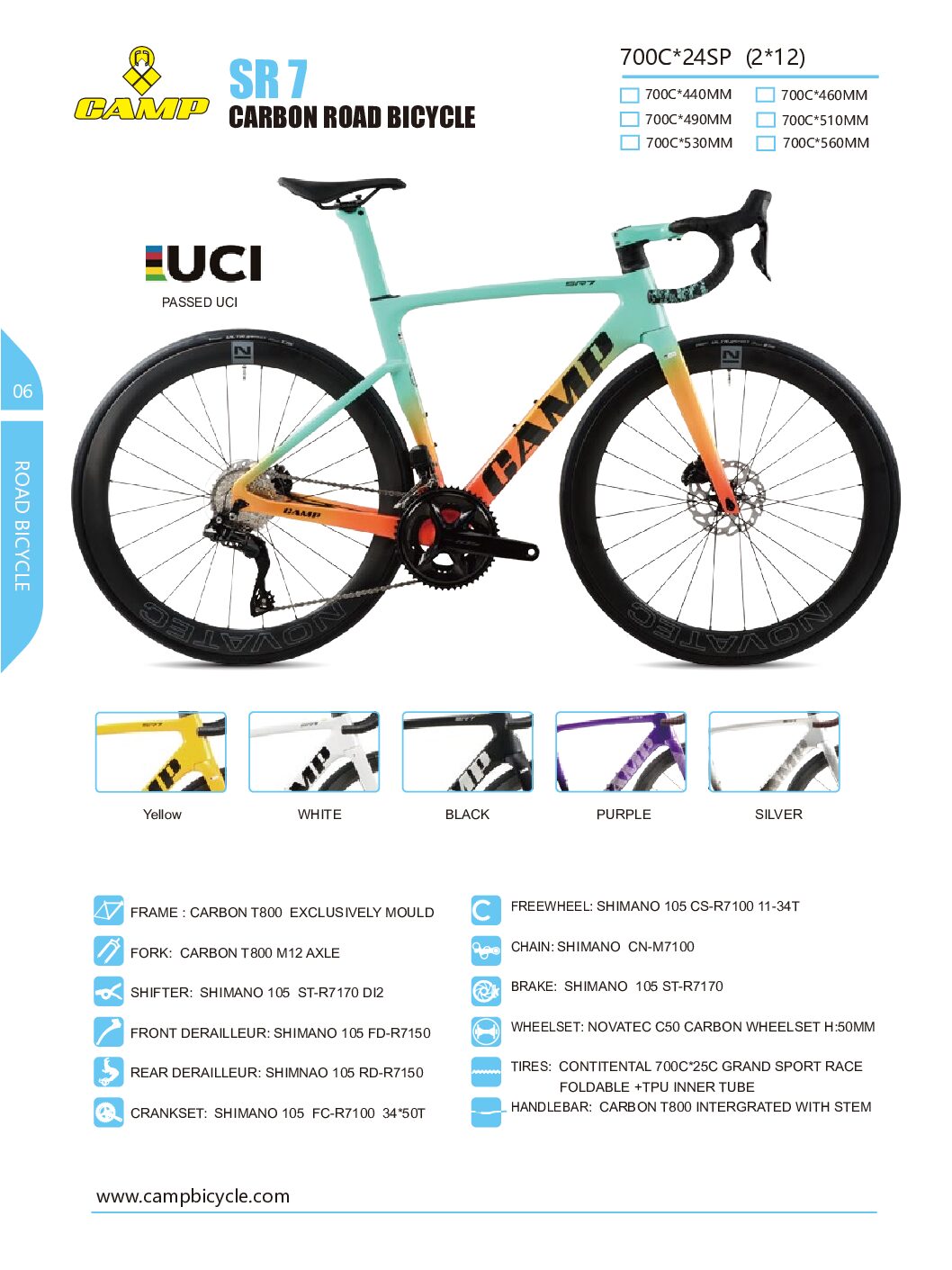 SR 7  CAMP BIKES
